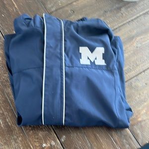 U of Michigan raincoat/windbreaker